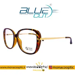 عینک طبی کد TR93312 پلنگی