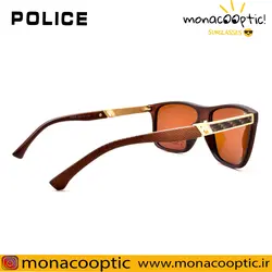 عینک آفتابی پلیس P5005 قهوه ای مات