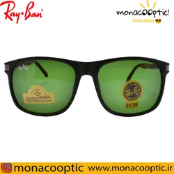 عینک آفتابی ری بن RB2112 مشکی مات (لنز سبز)