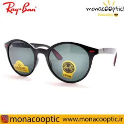 عینک آفتابی ری بن RB4296 M-F قهوه ای براق (لنز قهوه ای)