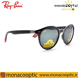 عینک آفتابی ری بن RB4296 M-F قهوه ای براق (لنز قهوه ای)