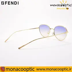 عینک آفتابی فندی 29545 طلایی- چندرنگ