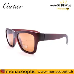 عینک آفتابی کارتیه P854 قهوه ای