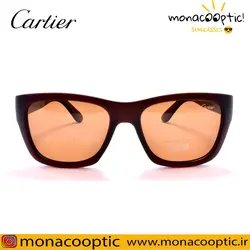 عینک آفتابی کارتیه P854 قهوه ای