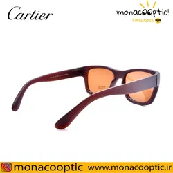 عینک آفتابی کارتیه P854 قهوه ای
