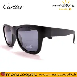 عینک آفتابی کارتیه P854 مشکی مات 2