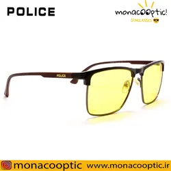 عینک شب پلیس P5050 مشکی براق
