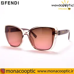 عینک آفتابی فندی 338767A بنفش - لنزچندرنگ