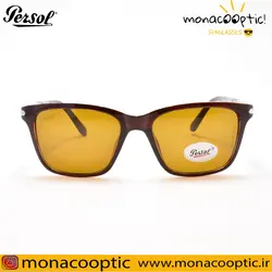 عینک آفتابی پرسول PO 9272 قهوه ای براق - لنز قهوه ای