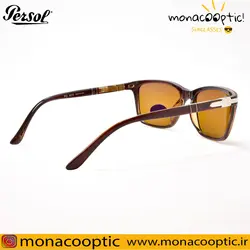 عینک آفتابی پرسول PO 9272 قهوه ای براق - لنز قهوه ای