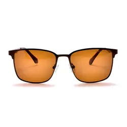 عینک آفتابی پورش دیزاین کد 3 قهوه ای -  لنز قهوه ای