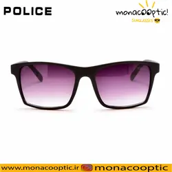 عینک آفتابی پلیس p19207 مشکی مات- لنز بنفش سایه روشن