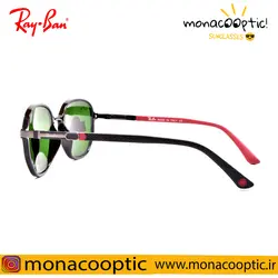 عینک آفتابی ری بن RB8221 مشکی براق(لنز سبز-شیشه سنگ)