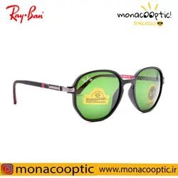 عینک آفتابی ری بن RB8221 مشکی مات(لنز سبز-شیشه سنگ)