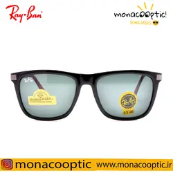 عینک آفتابی ری بن RB8223 مشکی براق(لنز دودی-شیشه سنگ)