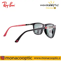 عینک آفتابی ری بن RB8223 مشکی براق(لنز دودی-شیشه سنگ)