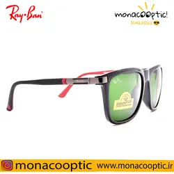 عینک آفتابی ری بن RB8223 مشکی براق(لنز سبز-شیشه سنگ)
