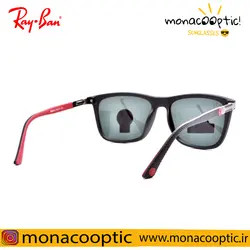 عینک آفتابی ری بن RB8223 مشکی مات(لنز دودی-شیشه سنگ)