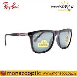 عینک آفتابی ری بن RB8223 مشکی مات(لنز دودی-شیشه سنگ)