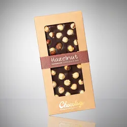 شکلات بار فندقی 100 گرمی