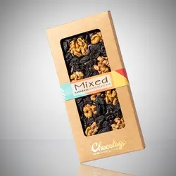 شکلات بار گردو مویز 100 گرمی