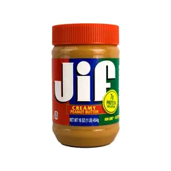 کره بادام زمینی کرمی جیف