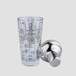 شیکر شیشه ای بار سرد فرمول دار