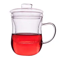 لیوان دمنوش شیشه ای