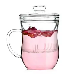 لیوان دمنوش شیشه ای