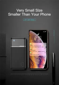 پاوربانک 10000 میلی آمپر کولا Kuulaa KL-YD01 Power Bank 10000mAh