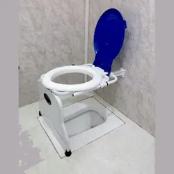 توالت فرنگی دیواری مدل تاشو - نوآوران مدیکال