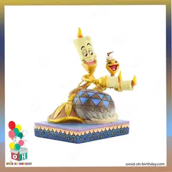 فیگور کلکسیونی شمع و مار دیو و دلبر Lumiere &amp; Plumette کد D0037