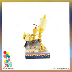 فیگور کلکسیونی شمع و مار دیو و دلبر Lumiere &amp; Plumette کد D0037