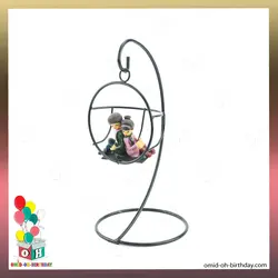 تاب هلالی عاشقانه طرح عروسک کد P0024
