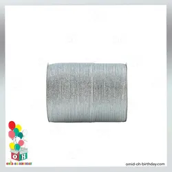 روبان سه میل نقره ای کد G0073