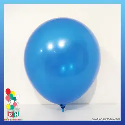 بادکنک لاتکس latex معمولی آبی نفتی براق کد A0001