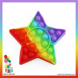 فیجت ضد استرس مدل پاپ ایت ستاره پنج پر کد M0008