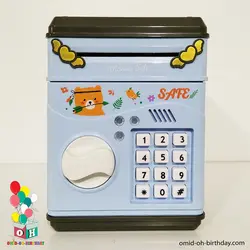قلک رمز دار و موزیکال مدل خرس تدی کد E0002