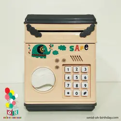 قلک رمز دار و موزیکال مدل فیل بازیگوش کد E0004