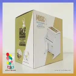 پیانوی موزیکال و رقصنده همراه با جعبه جواهر سایز 16 کد J0005