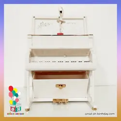 پیانوی موزیکال و رقصنده همراه با جعبه جواهر سایز 16 کد J0005