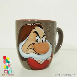 ماگ دیزنی Disney مدل کوتوله عصبانی کد F0003