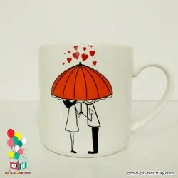 ماگ سرامیکی طرح عشق LOVE کد F0038
