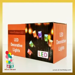 ریسه تزیینی ال ای دی LED آفتابی معمولی کد K0004