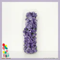 پرچم شکری خارجی گل مصنوعی بنفش کد G0019