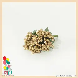 پرچم شکری خارجی گل مصنوعی طلایی کد G0030