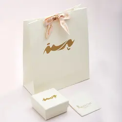 گوشواره طلا  بیضی تیانا