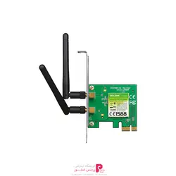 کارت شبکه بی‌سیم 300Mbps تی پی-لینک TL-WN881NDTP-LINK TL-WN881ND 300Mbps Wireless N PCI Express Adapter