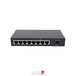 سوئیچ 8 پورت دسکتاپ تی پی لینک مدل TL-SF1008PTP-LINK TL-SF1008P 8 Port 10/100Mbps Desktop PoE Switch