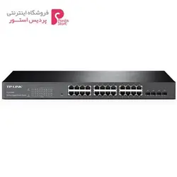 سوییچ گیگابیتی 24 پورت تی پی-لینک مدل TL-SG2424PTP-Link TL-SG2424P 24-Port Gigabit Switch